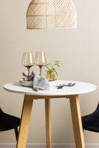 gr23499_5_m Dining Set Leonora Mit Den Stühlen Polar Rundes Essgruppen Set