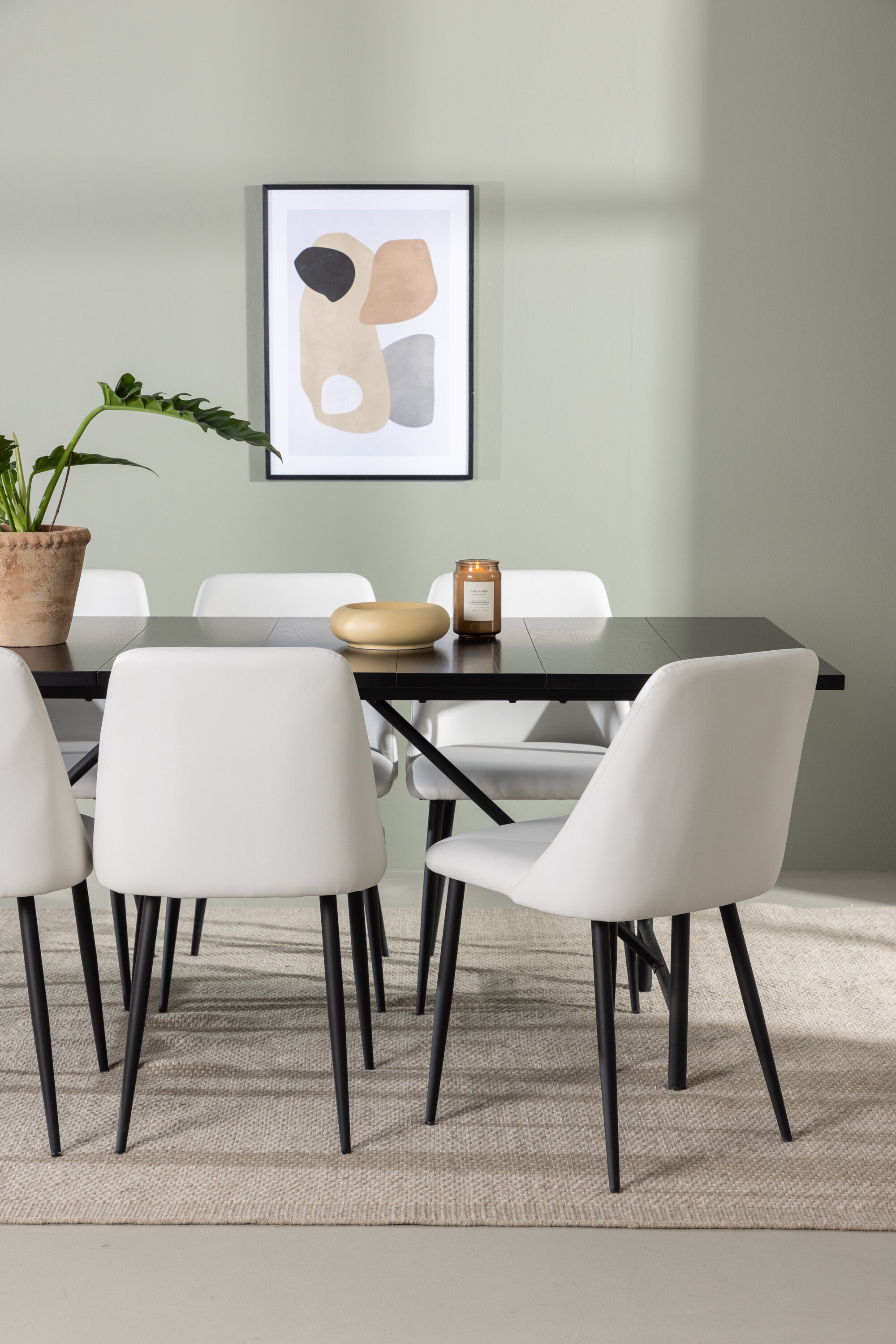 gr23509_2_m Dining Set Astrid Mit Den Stühlen Night Rechteckiges Essgruppen Set