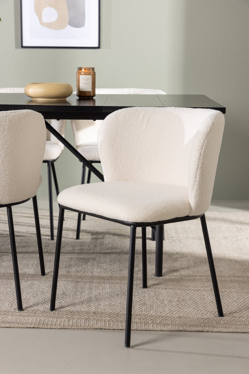 gr23511_4_m Esszimmer Set Astrid Mit Den Stühlen Edina Rechteckiges Essgruppen Set