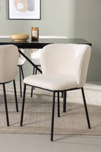 gr23511_4_m Esszimmer Set Astrid Mit Den Stühlen Edina Rechteckiges Essgruppen Set