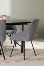 gr23512_4_m Dining Set Astrid Mit Den Stühlen Rosie Rechteckiges Essgruppen Set