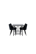 gr23523_4_os Dining Set Astrid Mit Den Stühlen Night Rechteckiges Essgruppen Set