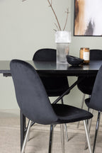 gr23524_4_m Esszimmer Set Astrid Mit Den Stühlen Polar Rechteckiges Essgruppen Set