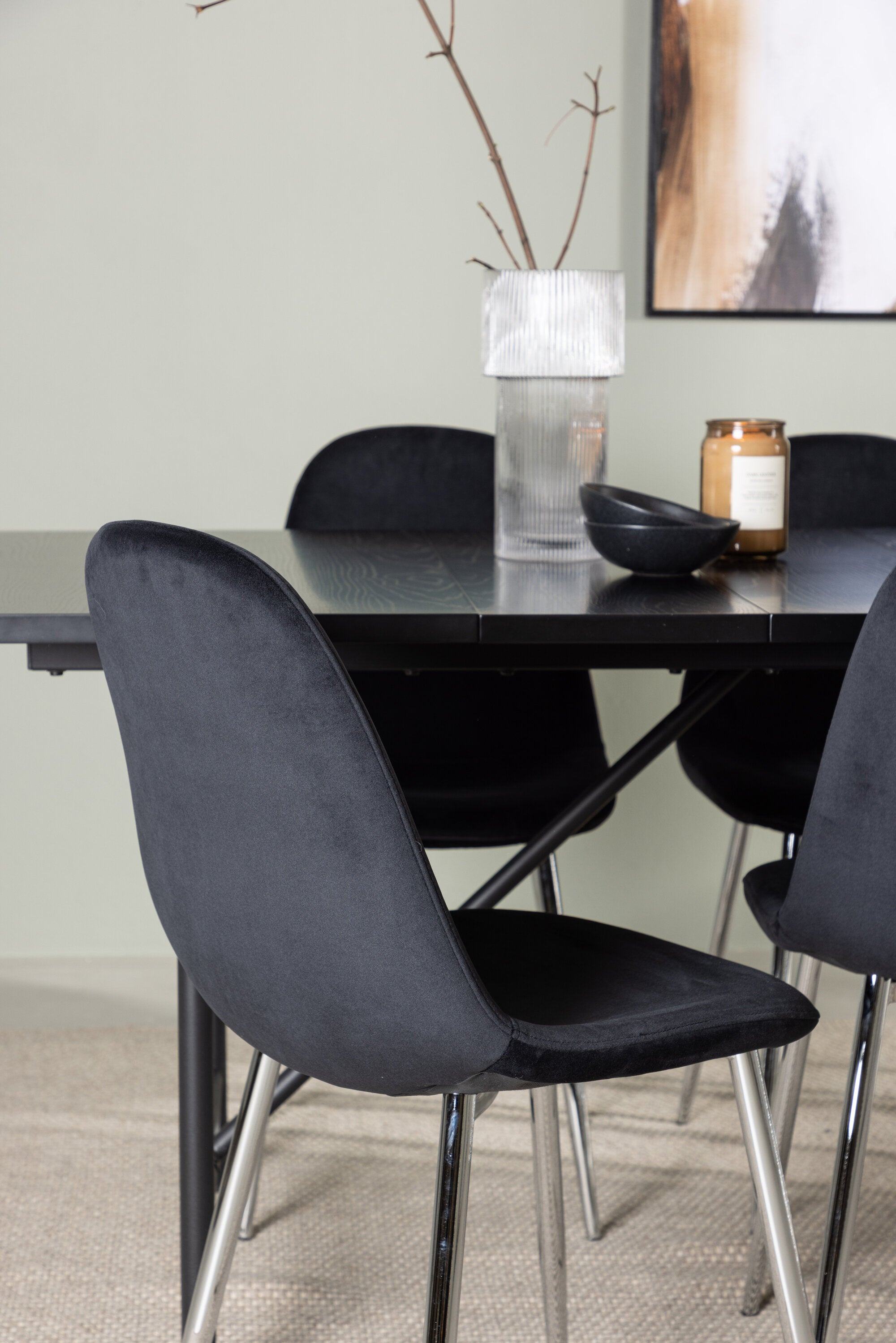 gr23524_4_m Esszimmer Set Astrid Mit Den Stühlen Polar Rechteckiges Essgruppen Set