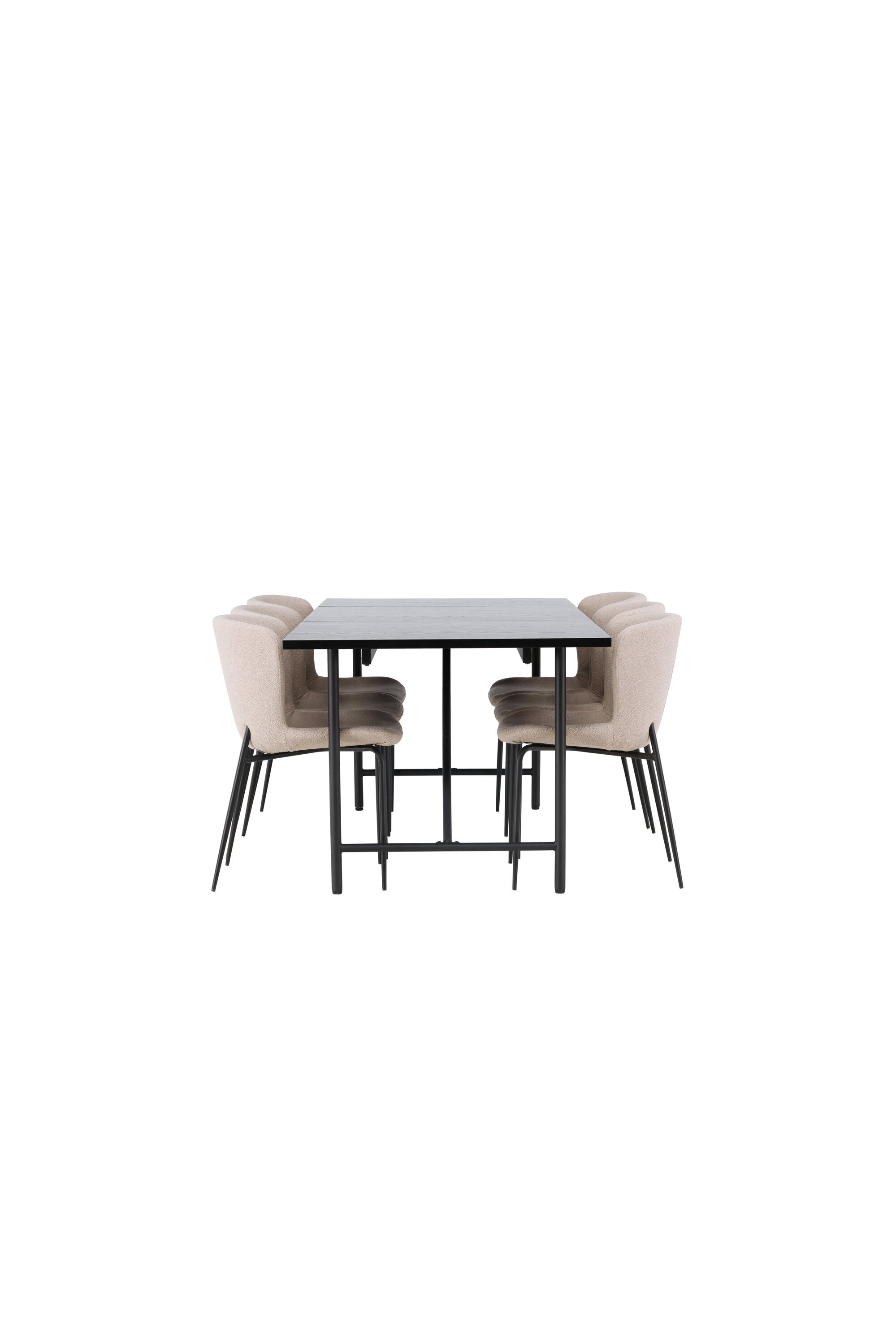 gr23525_4_os Dining Set Astrid Mit Den Stühlen Modesto Rechteckiges Essgruppen Set