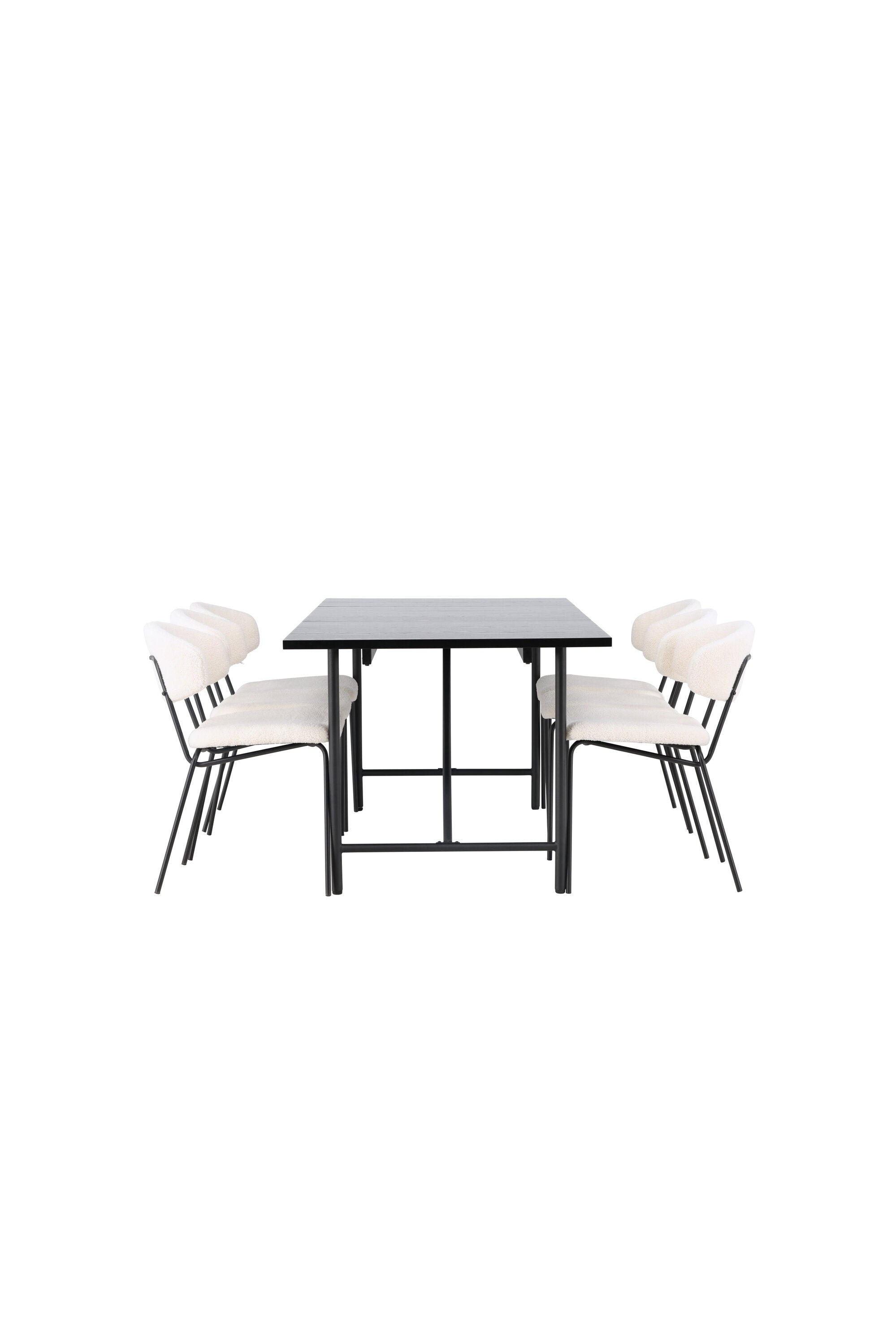 gr23527_4_os Dining Set Astrid Mit Den Stühlen Chico Rechteckiges Essgruppen Set