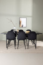 gr23528_1_m Esszimmer Set Astrid Mit Den Stühlen Polar Rechteckiges Essgruppen Set