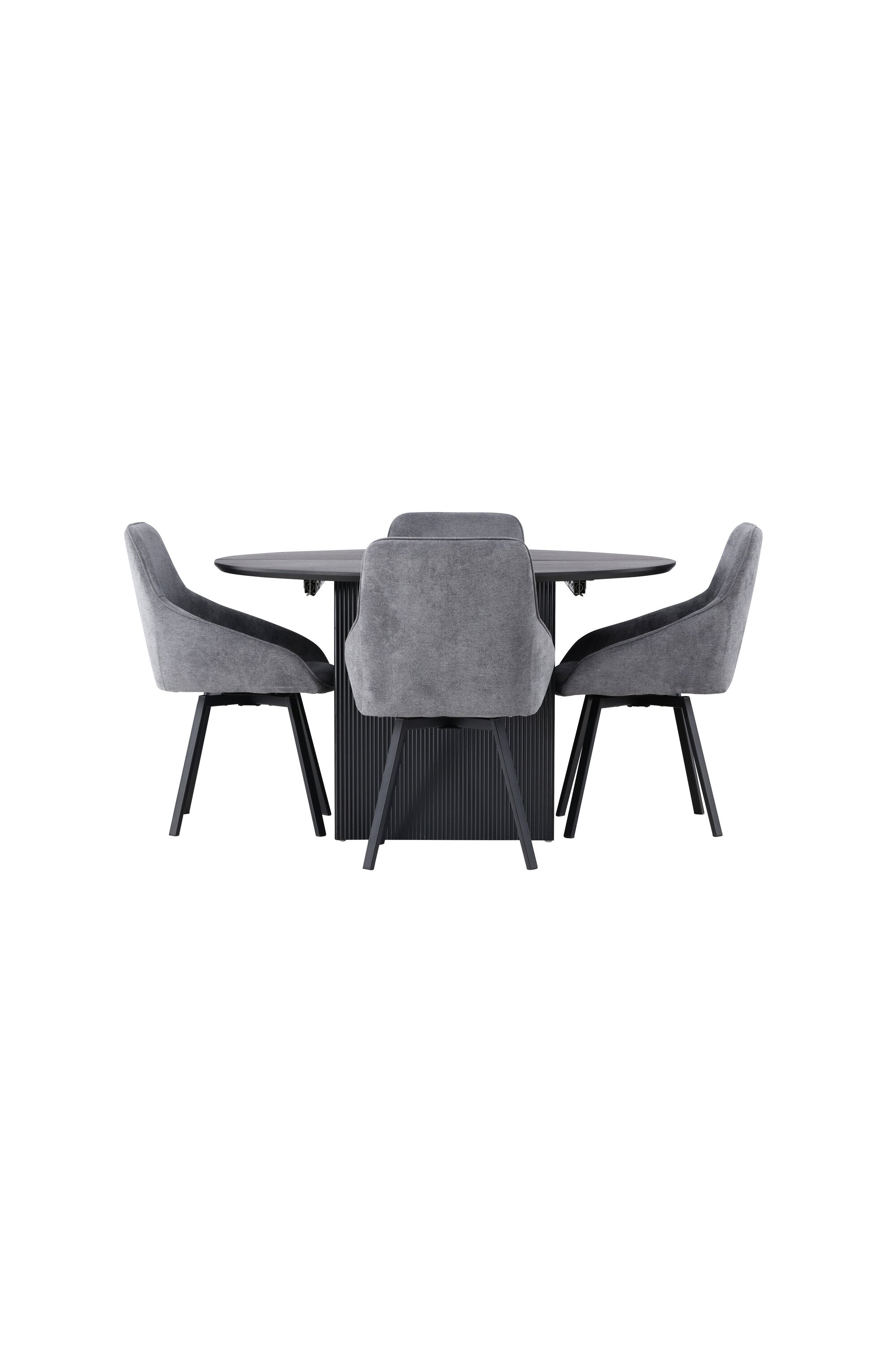 gr23534_4_os Dining Set Matilda Mit Den Stühlen Rosie Rundes Essgruppen Set