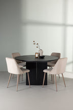 gr23539_1_m Dining Set Matilda Mit Den Stühlen Night Rundes Essgruppen Set