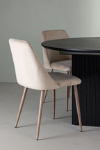 gr23539_3_m Dining Set Matilda Mit Den Stühlen Night Rundes Essgruppen Set