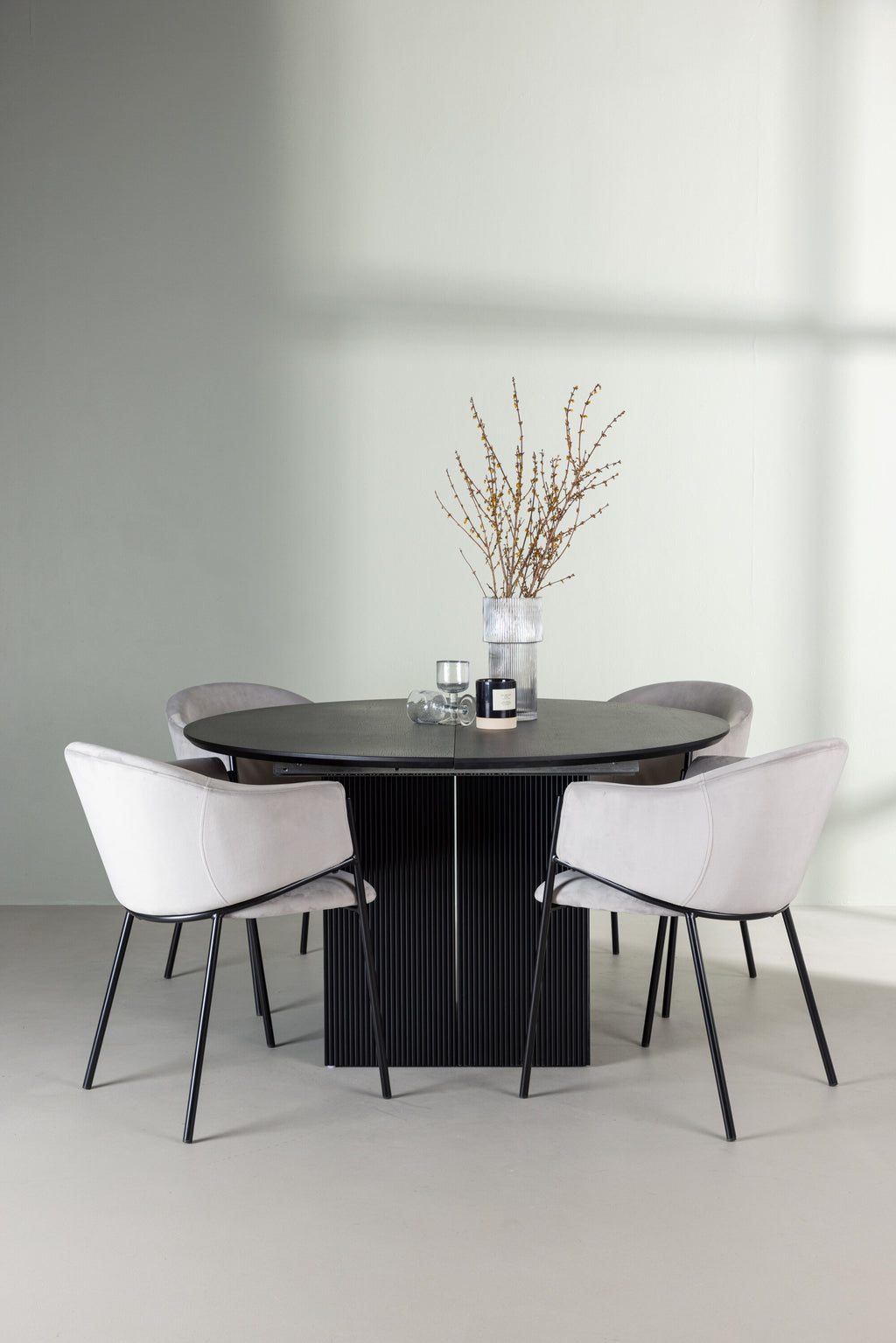 gr23541_1_m Dining Set Matilda Mit Den Stühlen Evelina Rundes Essgruppen Set