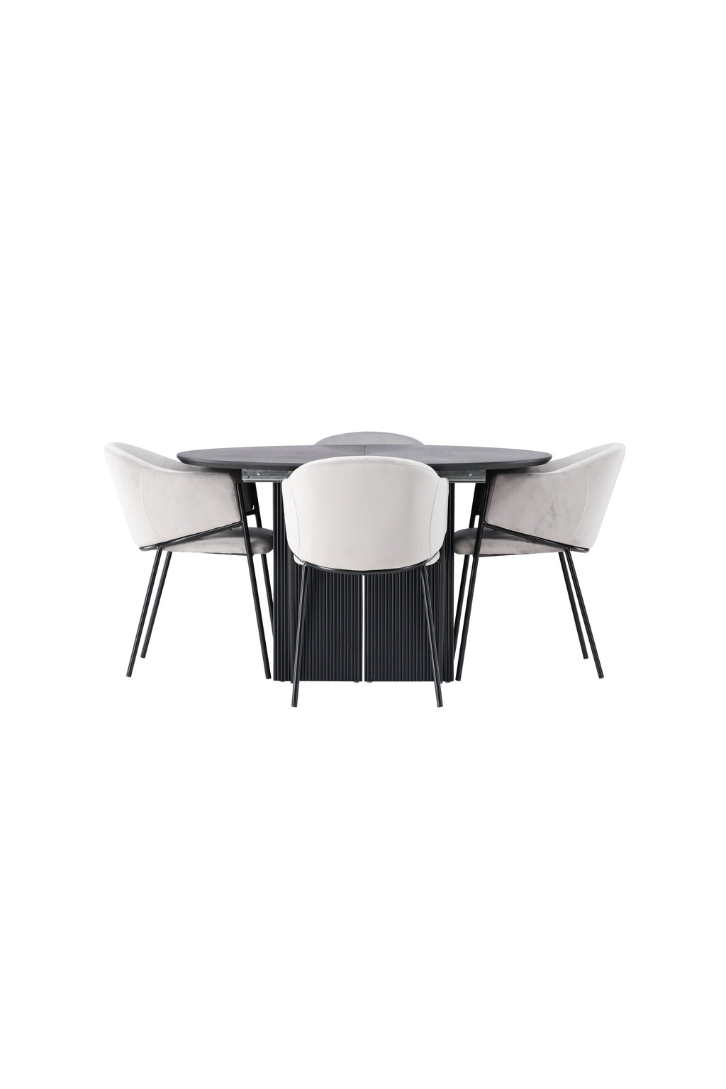 gr23541_1_os Dining Set Matilda Mit Den Stühlen Evelina Rundes Essgruppen Set Default Title