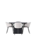 gr23541_1_os Dining Set Matilda Mit Den Stühlen Evelina Rundes Essgruppen Set Default Title