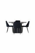 gr23544_1_os Dining Set Matilda Mit Den Stühlen Night Rundes Essgruppen Set Default Title