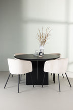 gr23551_1_m Dining Set Matilda Mit Den Stühlen Berit Rundes Essgruppen Set