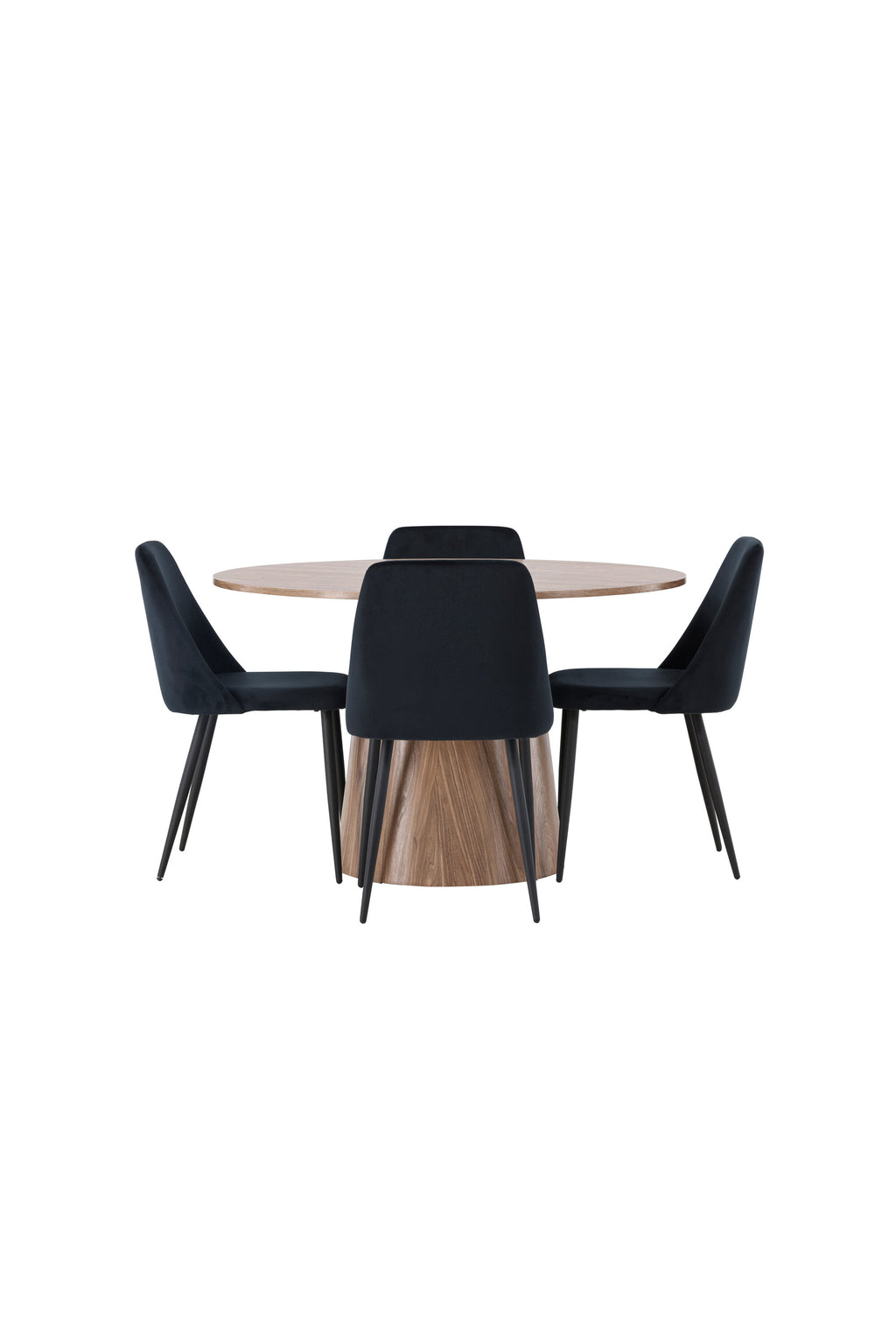 gr23561_10_os Esszimmer Set Lanzo Mit Den Stühlen Night Rundes Essgruppen Set Default Title