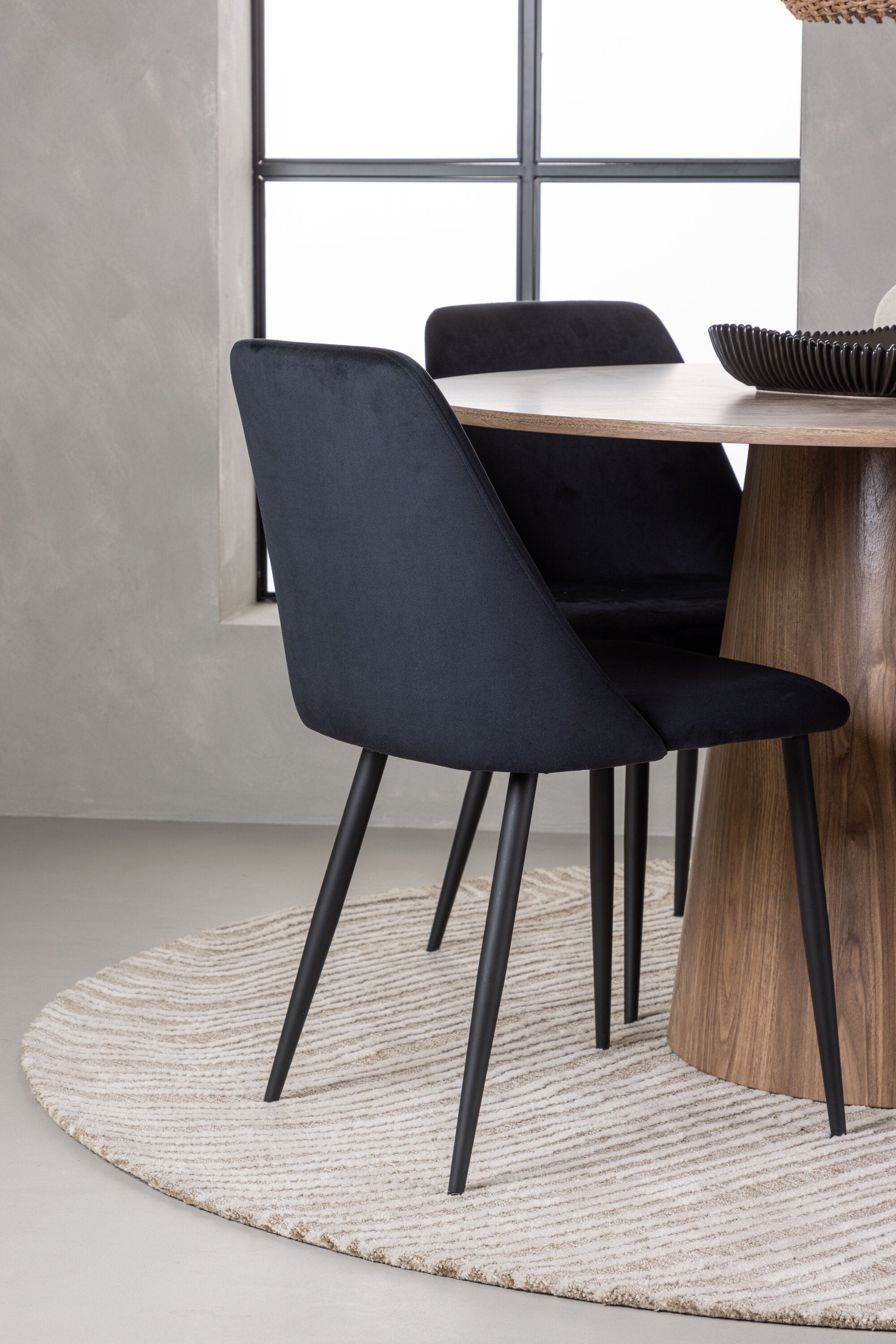 gr23561_3_m Esszimmer Set Lanzo Mit Den Stühlen Night Rundes Essgruppen Set