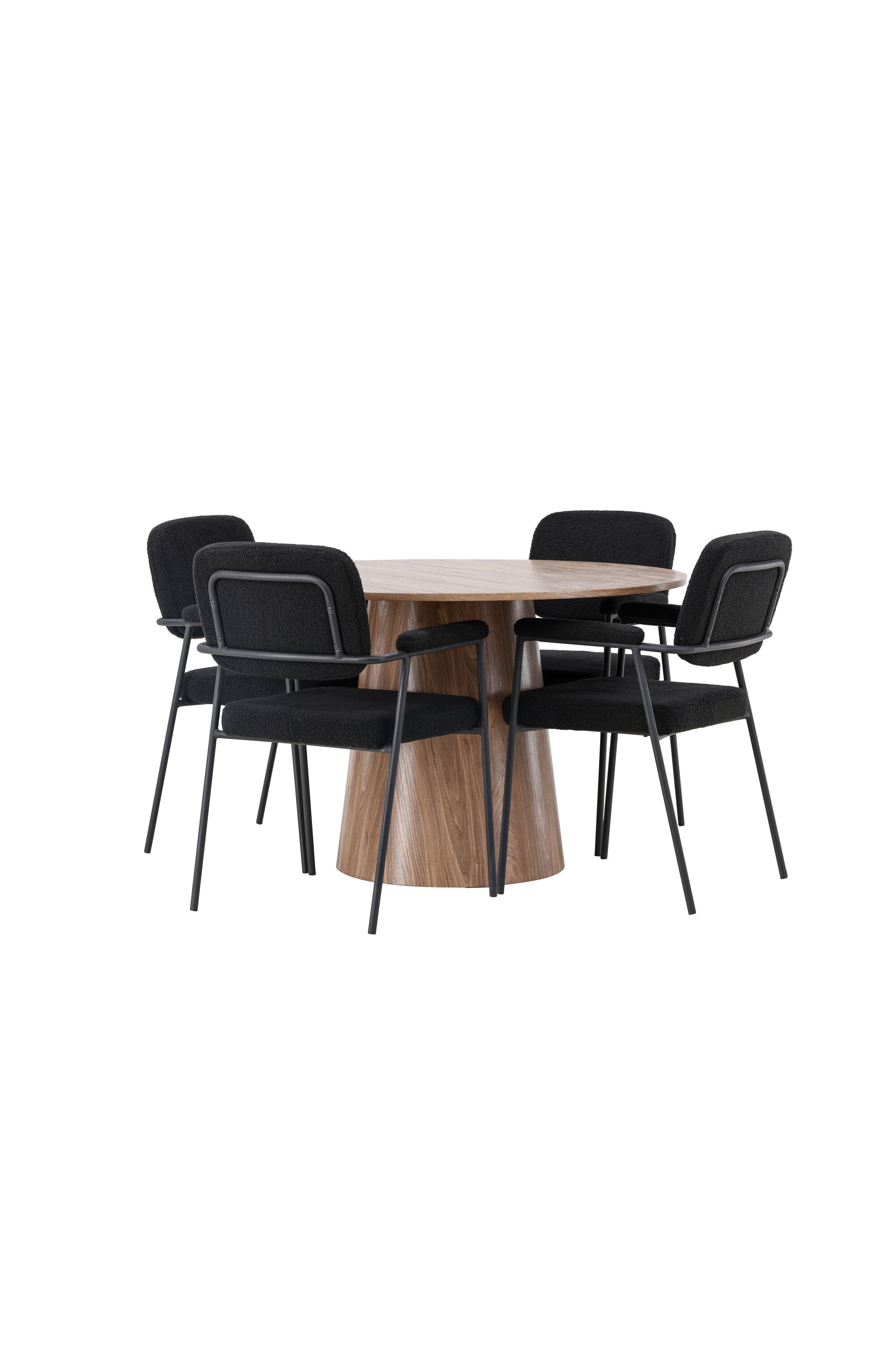 gr23564_11_os Esszimmer Set Lanzo Mit Den Stühlen Yesterday Rundes Essgruppen Set