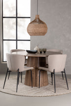 gr23568_1_m Esszimmer Set Lanzo Mit Den Stühlen Modesto Rundes Essgruppen Set