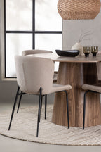 gr23568_3_m Esszimmer Set Lanzo Mit Den Stühlen Modesto Rundes Essgruppen Set