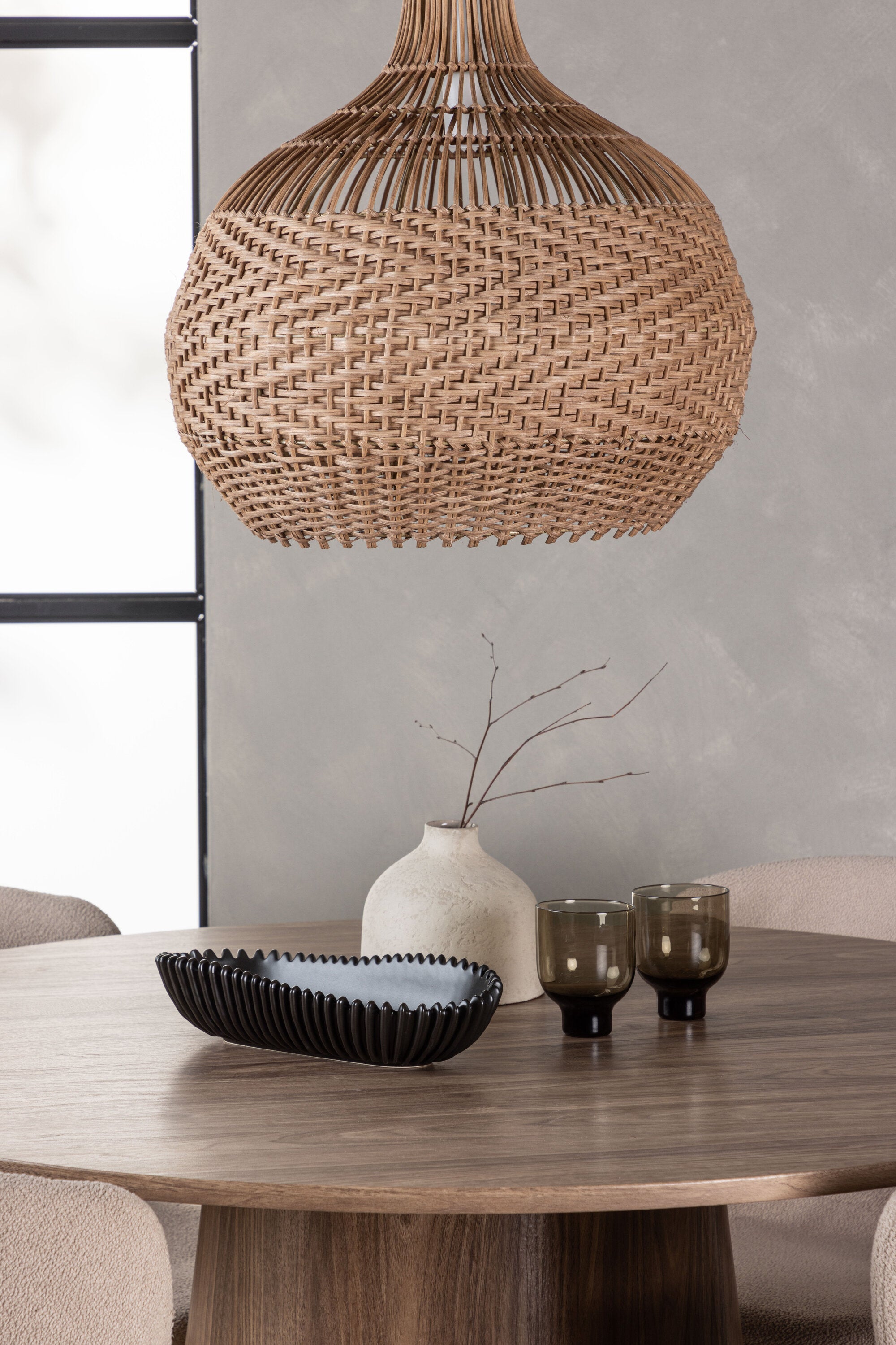 gr23568_5_m Esszimmer Set Lanzo Mit Den Stühlen Modesto Rundes Essgruppen Set