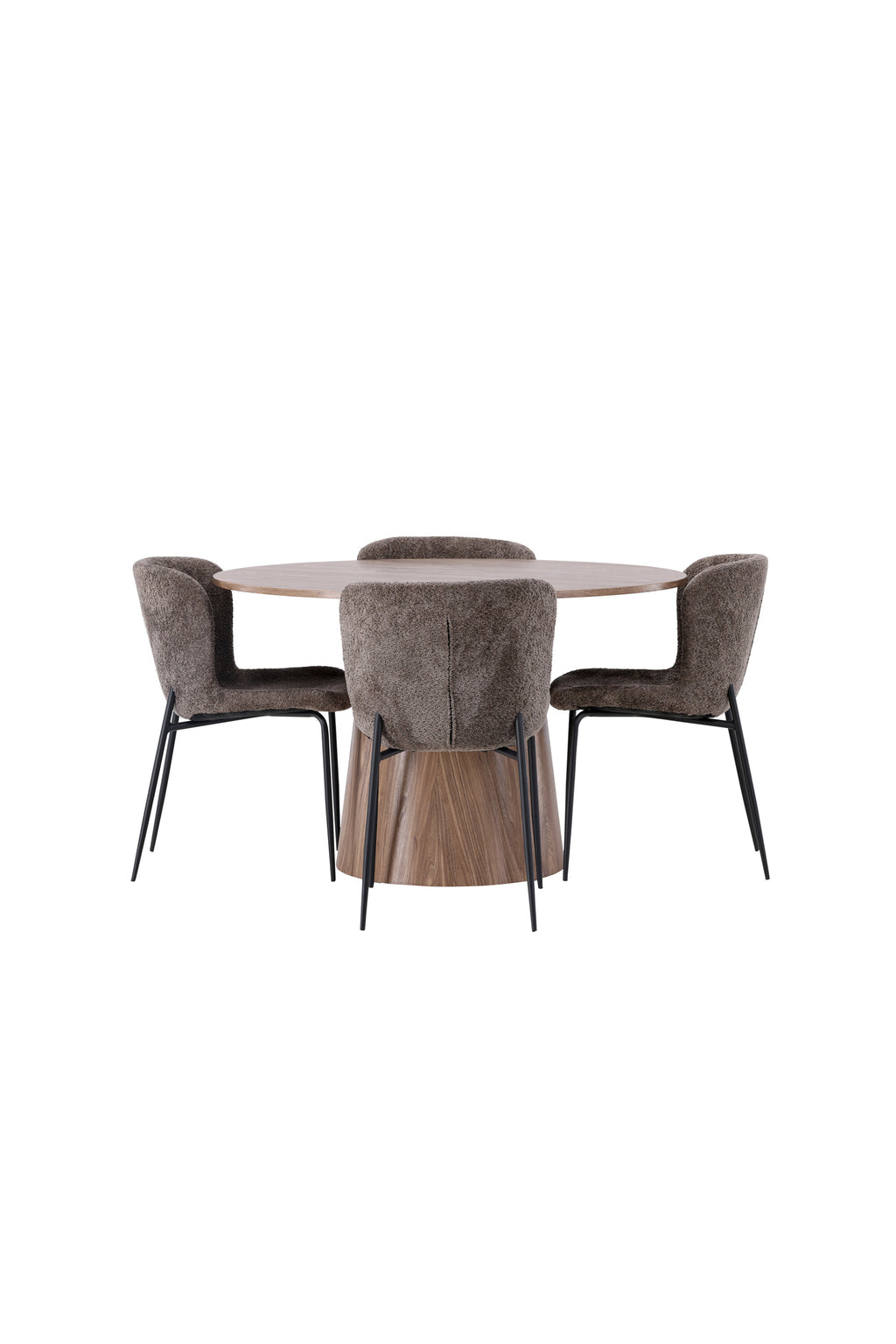 gr23569_10_os Dining Set Lanzo Mit Den Stühlen Modesto Rundes Essgruppen Set Default Title