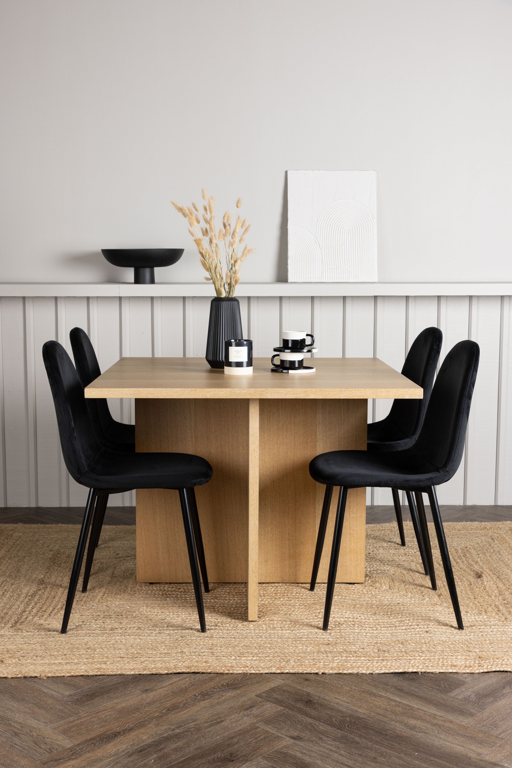 gr23576_1_m Esszimmer Set Leo Mit Den Stühlen Polar Rechteckiges Essgruppen Set