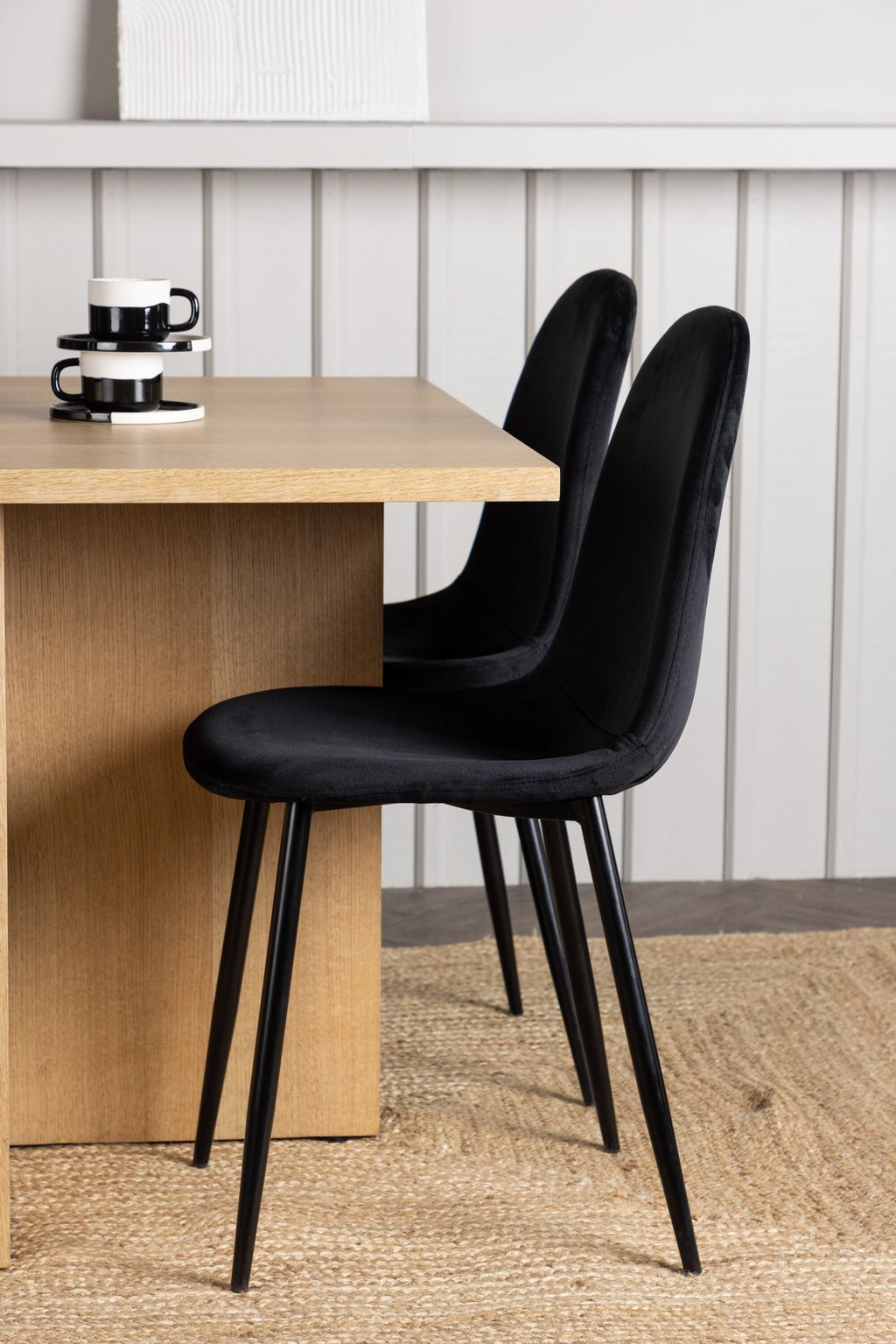 gr23576_3_m Esszimmer Set Leo Mit Den Stühlen Polar Rechteckiges Essgruppen Set