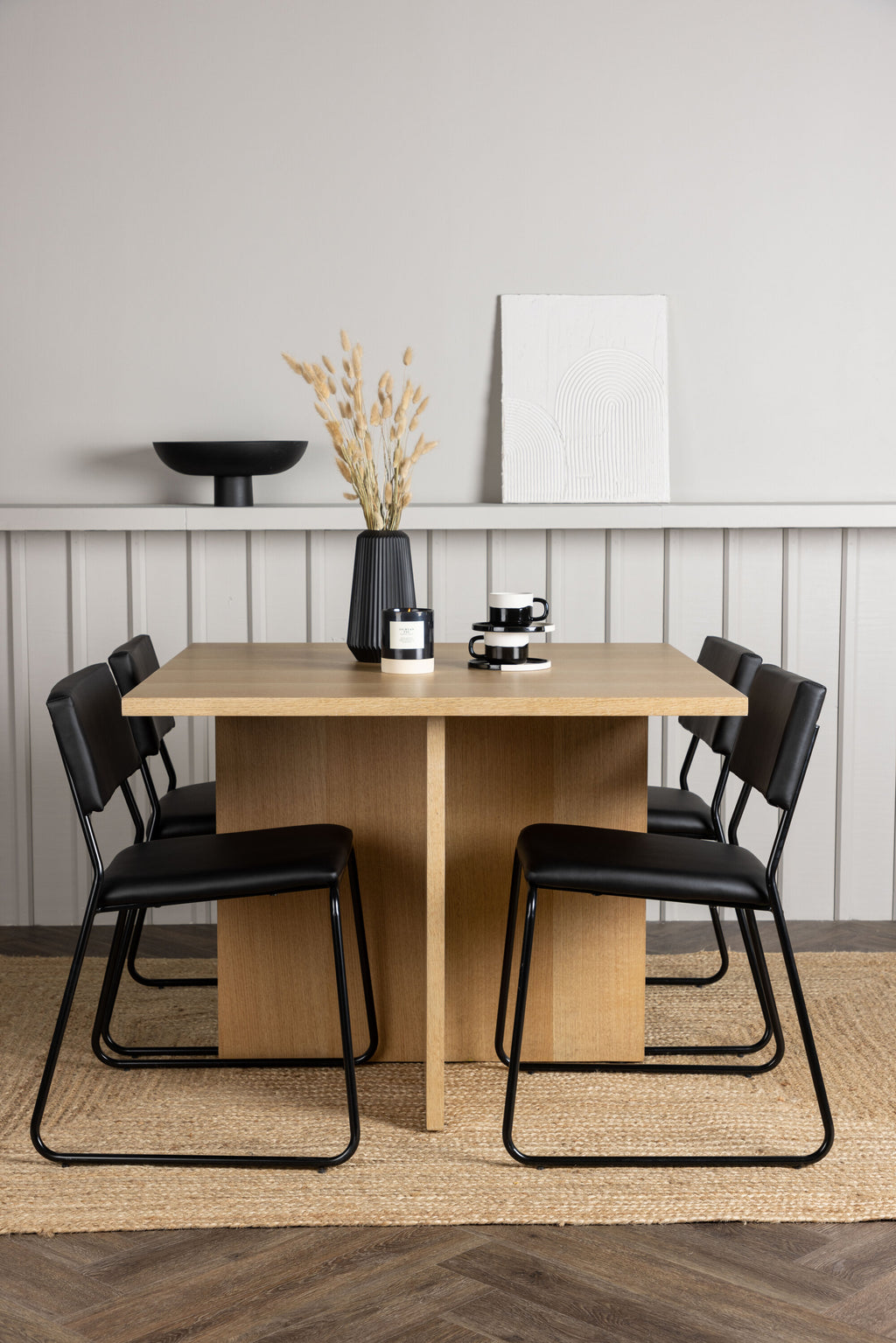 gr23583_1_m Esszimmer Set Leo Mit Den Stühlen Kenth Rechteckiges Essgruppen Set