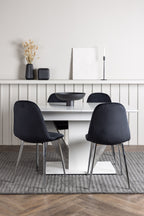 gr23593_1_m Esszimmer Set Disa Mit Den Stühlen Polar Rechteckiges Essgruppen Set