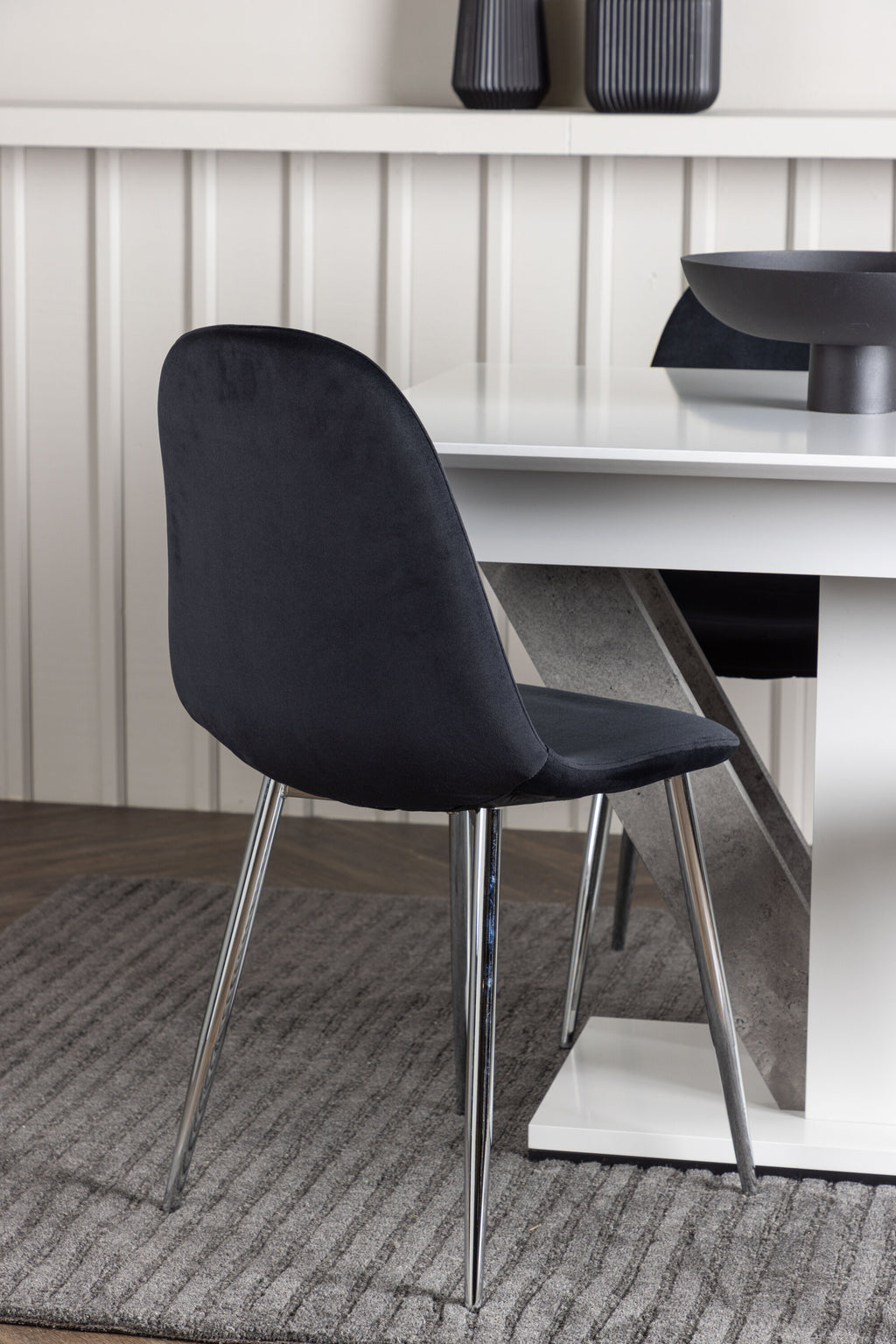 gr23593_3_m Esszimmer Set Disa Mit Den Stühlen Polar Rechteckiges Essgruppen Set