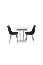 gr23593_4_os Esszimmer Set Disa Mit Den Stühlen Polar Rechteckiges Essgruppen Set