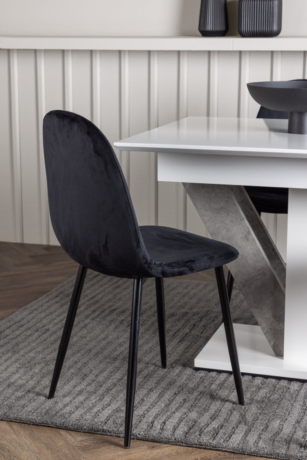 gr23594_3_m Esszimmer Set Disa Mit Den Stühlen Polar Rechteckiges Essgruppen Set