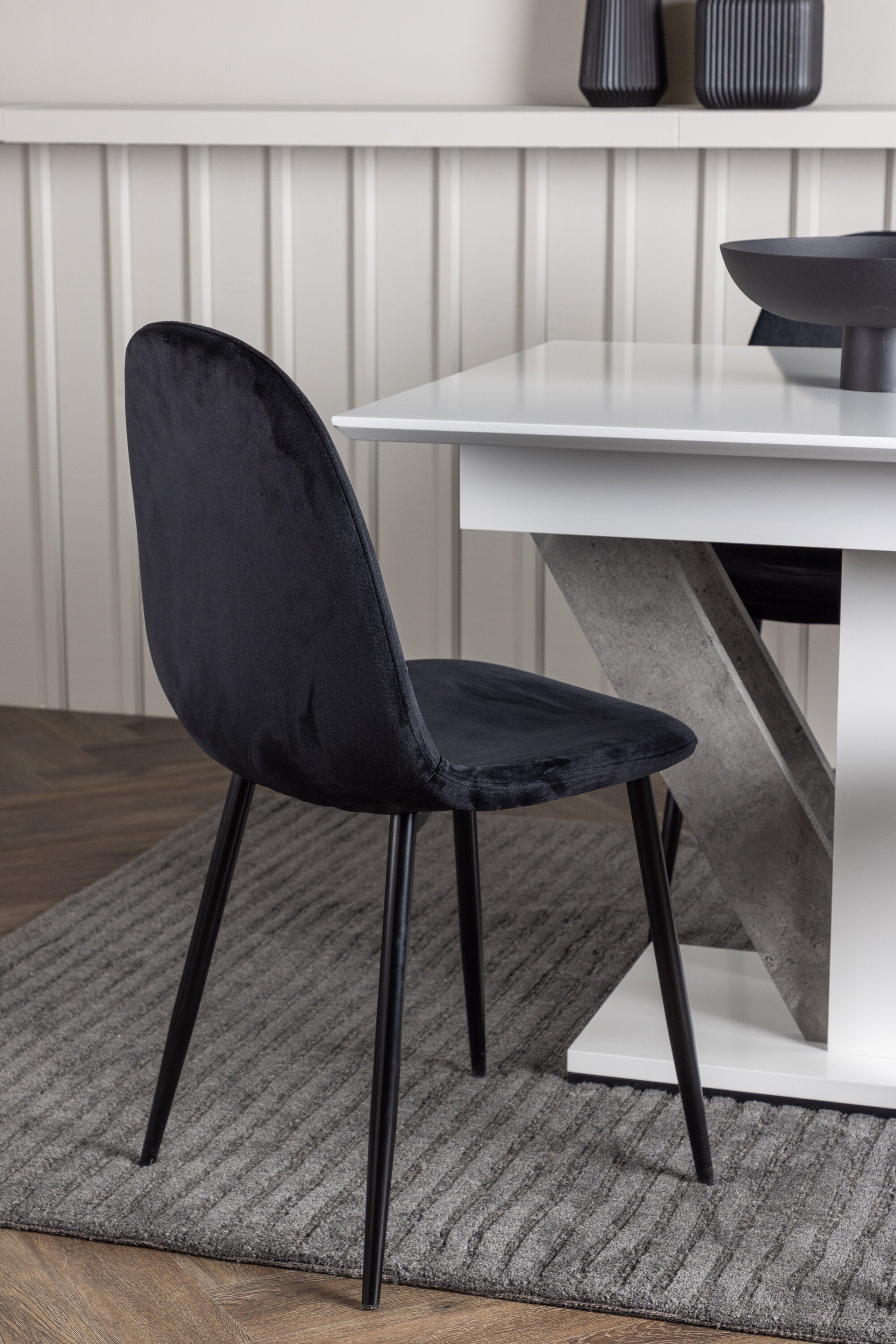 gr23594_3_m Esszimmer Set Disa Mit Den Stühlen Polar Rechteckiges Essgruppen Set