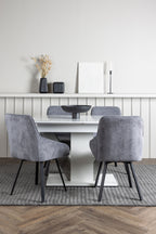 gr23595_1_m Essgarnitur Disa Mit Den Stühlen Rosie Rechteckiges Essgruppen Set