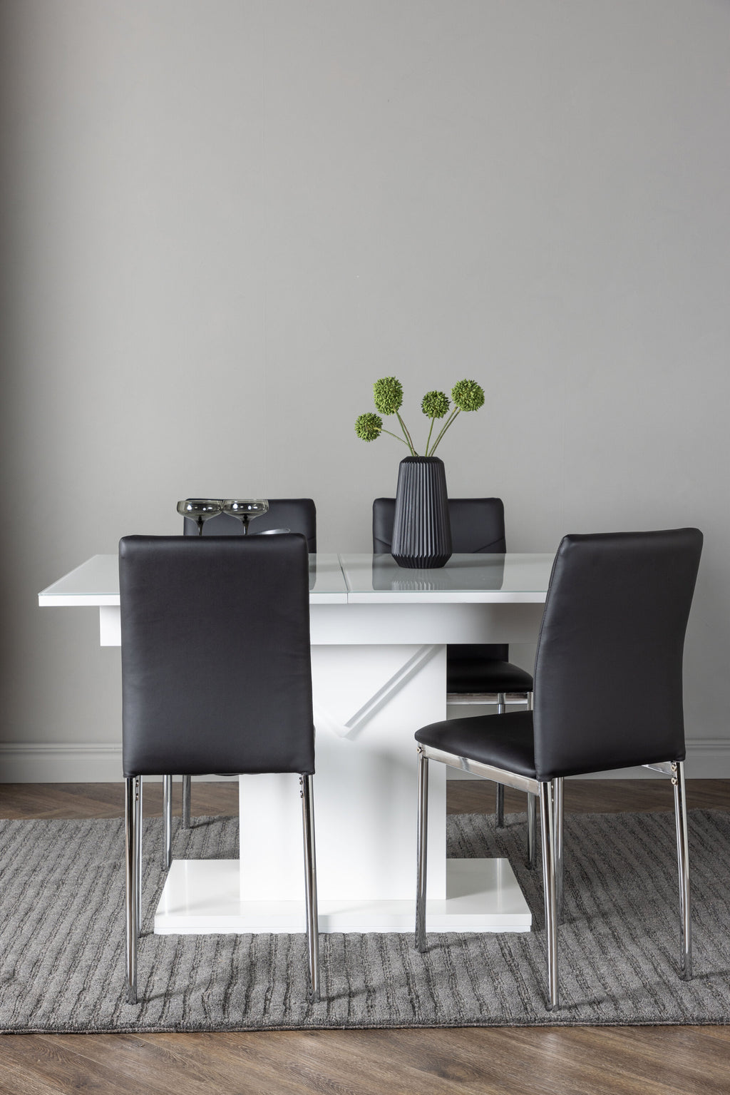 gr23598_1_m Esszimmer Set Pluto Mit Den Stühlen Lily Rechteckiges Essgruppen Set