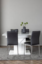 gr23598_1_m Esszimmer Set Pluto Mit Den Stühlen Lily Rechteckiges Essgruppen Set