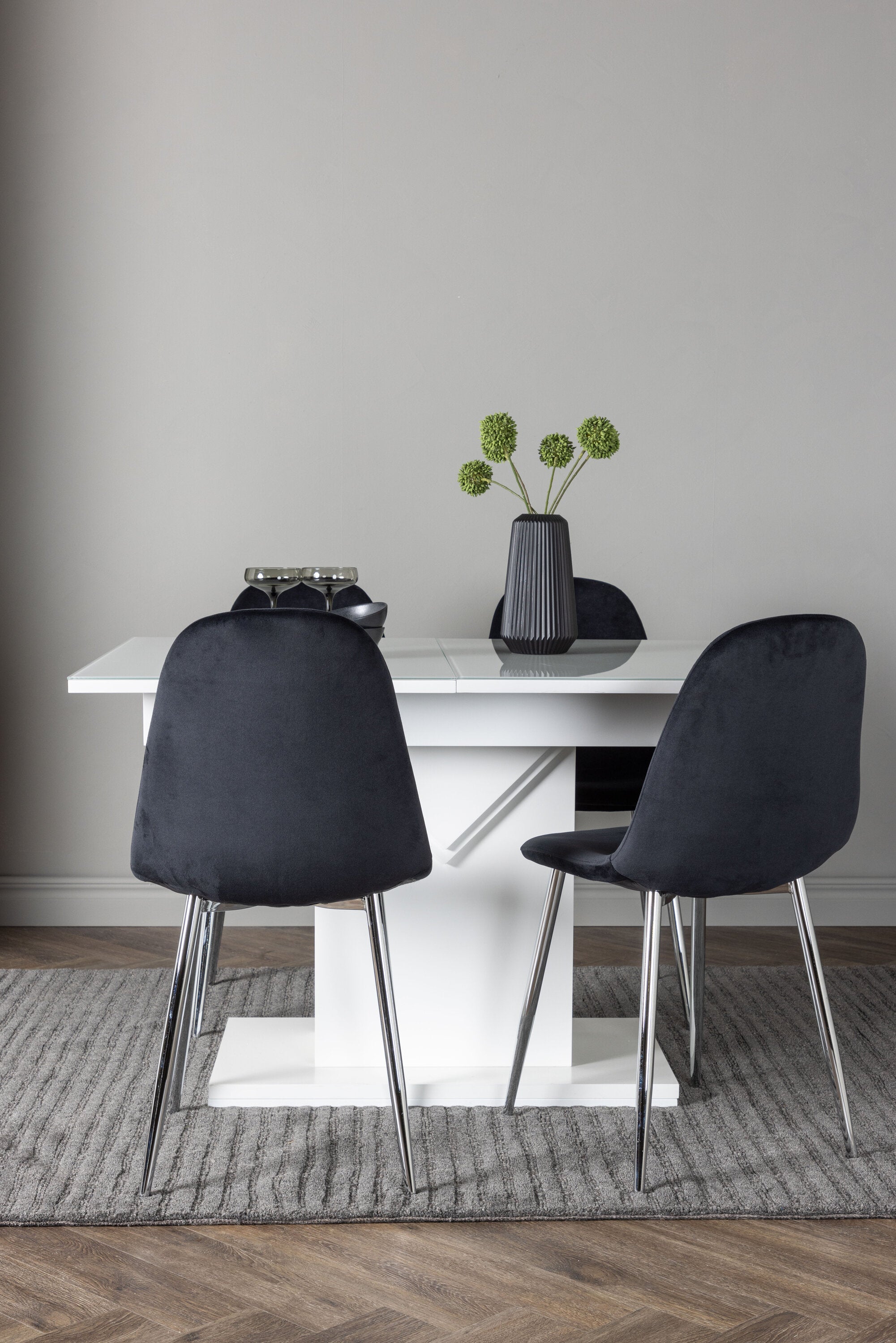 gr23603_1_m Essgarnitur Pluto Mit Den Stühlen Polar Rechteckiges Essgruppen Set