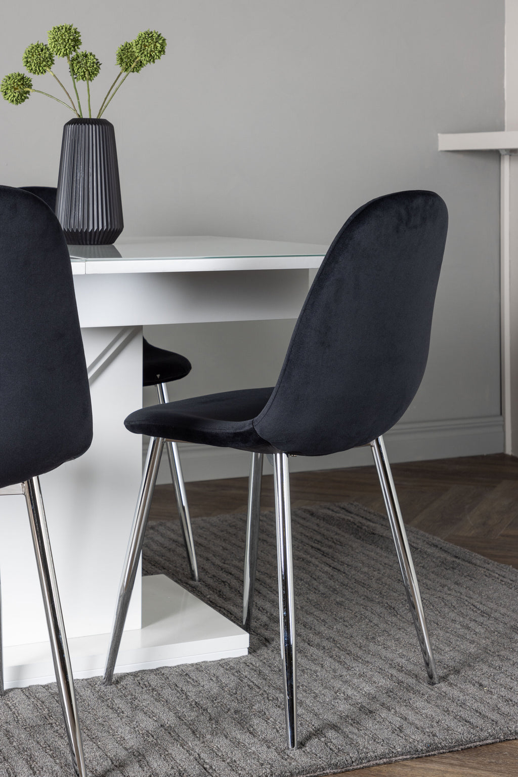 gr23603_3_m Essgarnitur Pluto Mit Den Stühlen Polar Rechteckiges Essgruppen Set