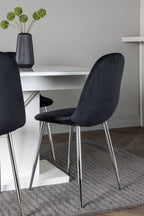 gr23603_3_m Essgarnitur Pluto Mit Den Stühlen Polar Rechteckiges Essgruppen Set