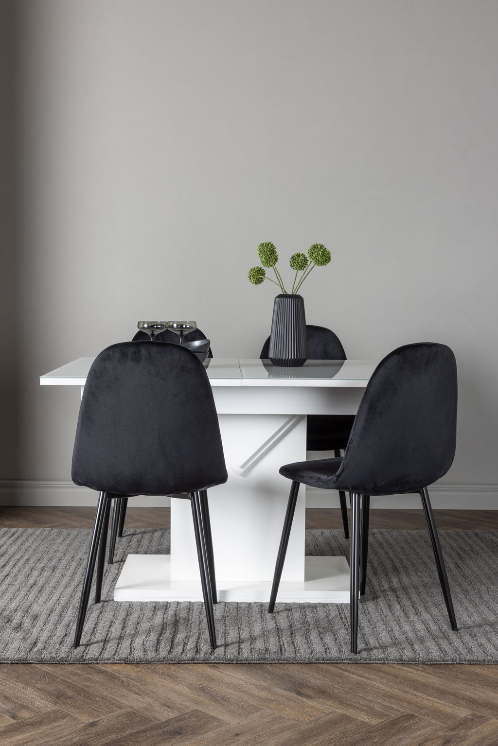 gr23604_1_m Essgarnitur Pluto Mit Den Stühlen Polar Rechteckiges Essgruppen Set