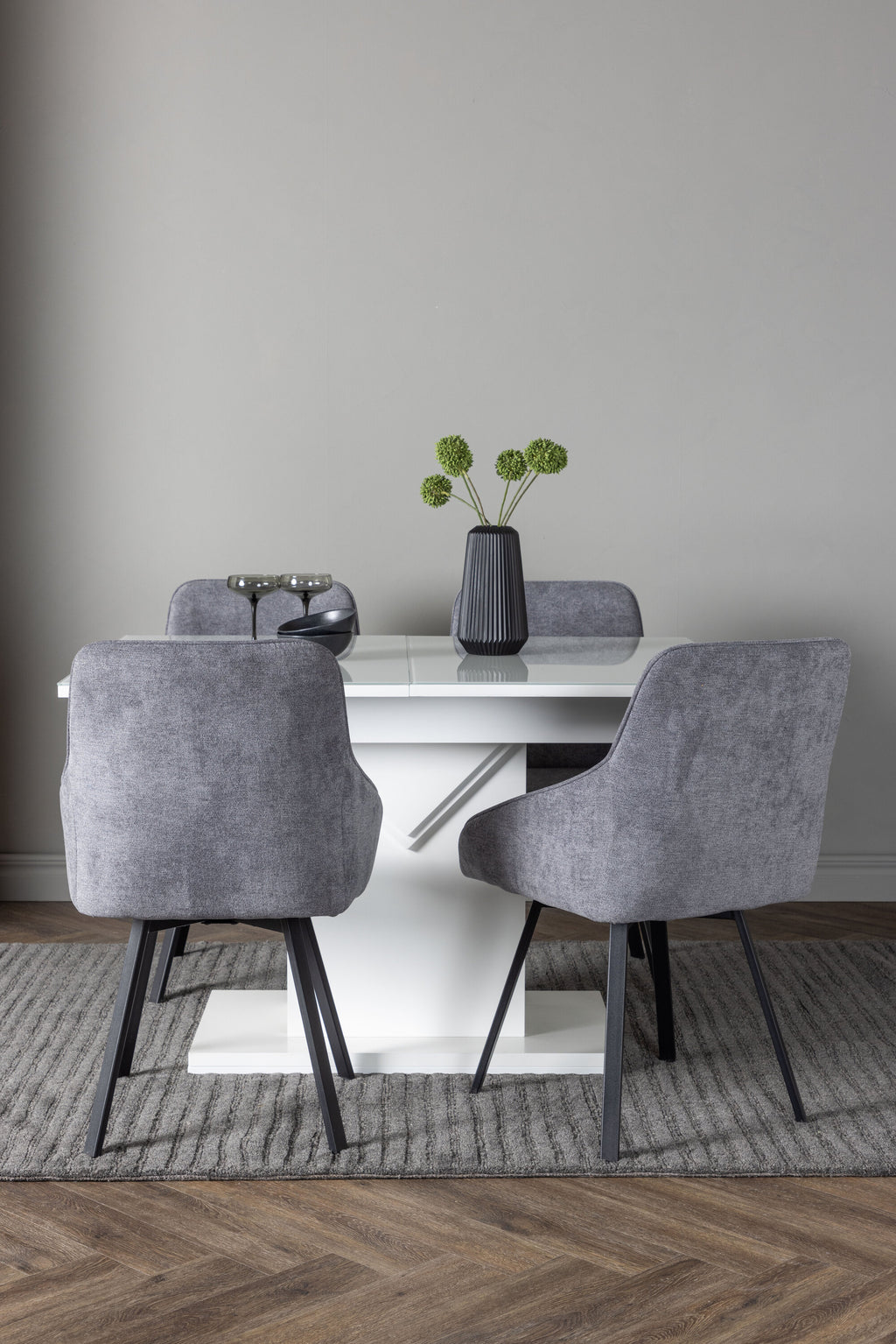 gr23605_1_m Esszimmer Set Pluto Mit Den Stühlen Rosie Rechteckiges Essgruppen Set