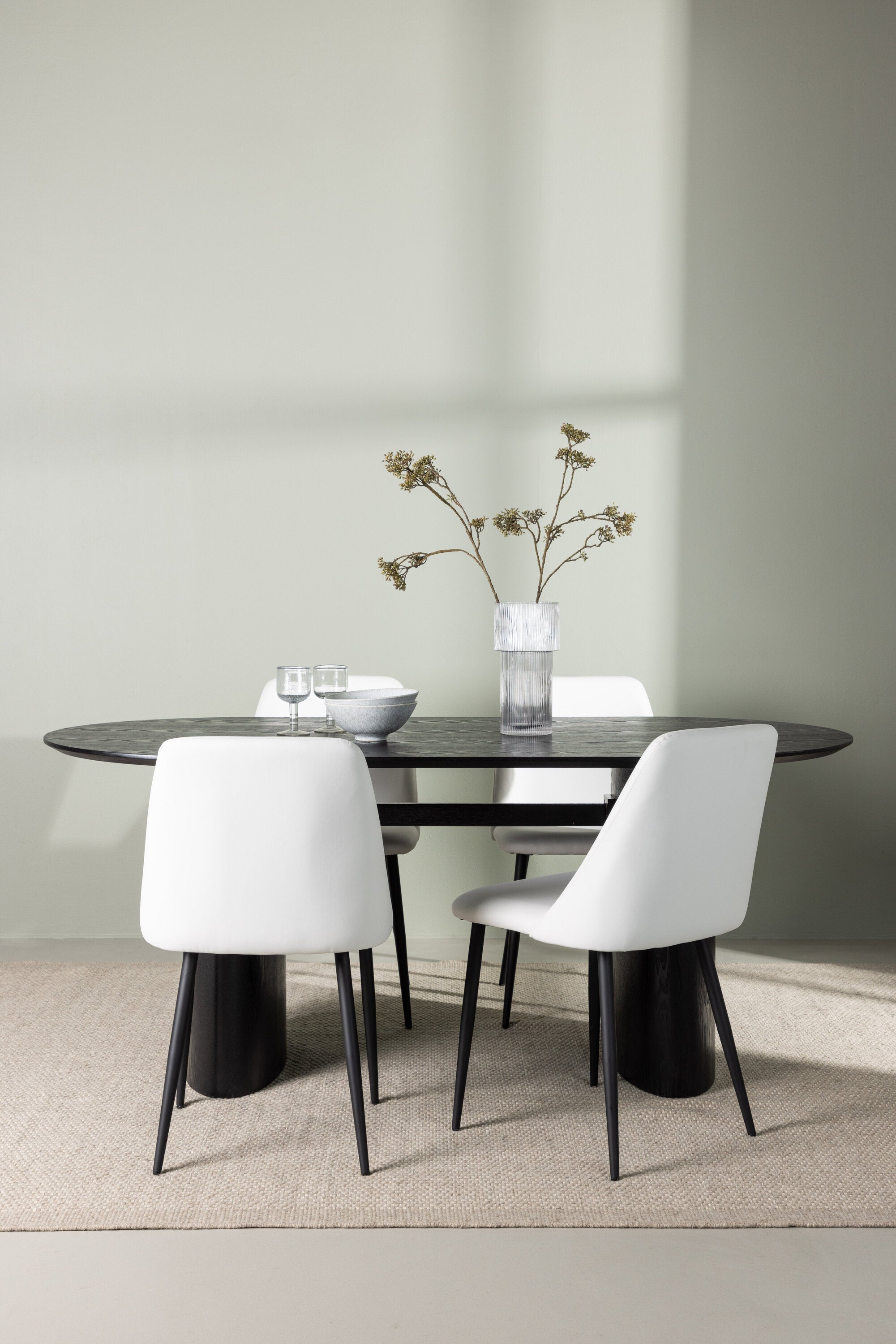 gr23607_1_m Esszimmer Set Isolde Mit Den Stühlen Night Ovales Essgruppen Set