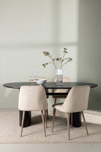 gr23608_1_m Dining Set Isolde Mit Den Stühlen Night Ovales Essgruppen Set