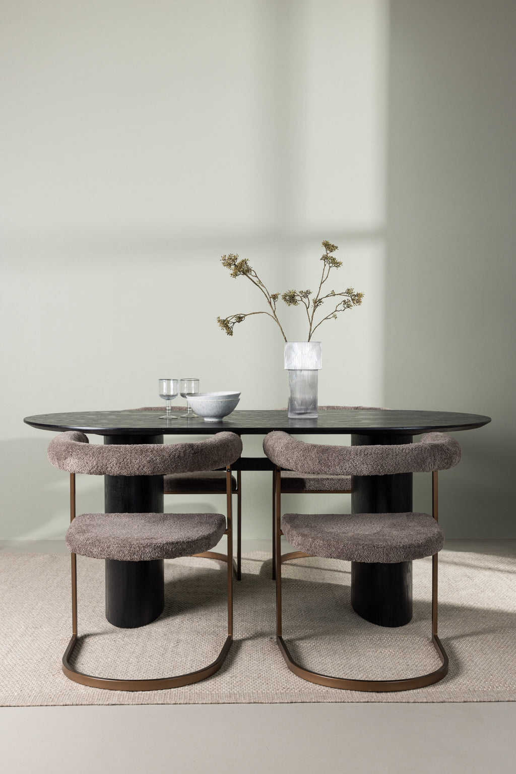 gr23609_1_m Esszimmer Set Isolde Mit Den Stühlen Morning Ovales Essgruppen Set