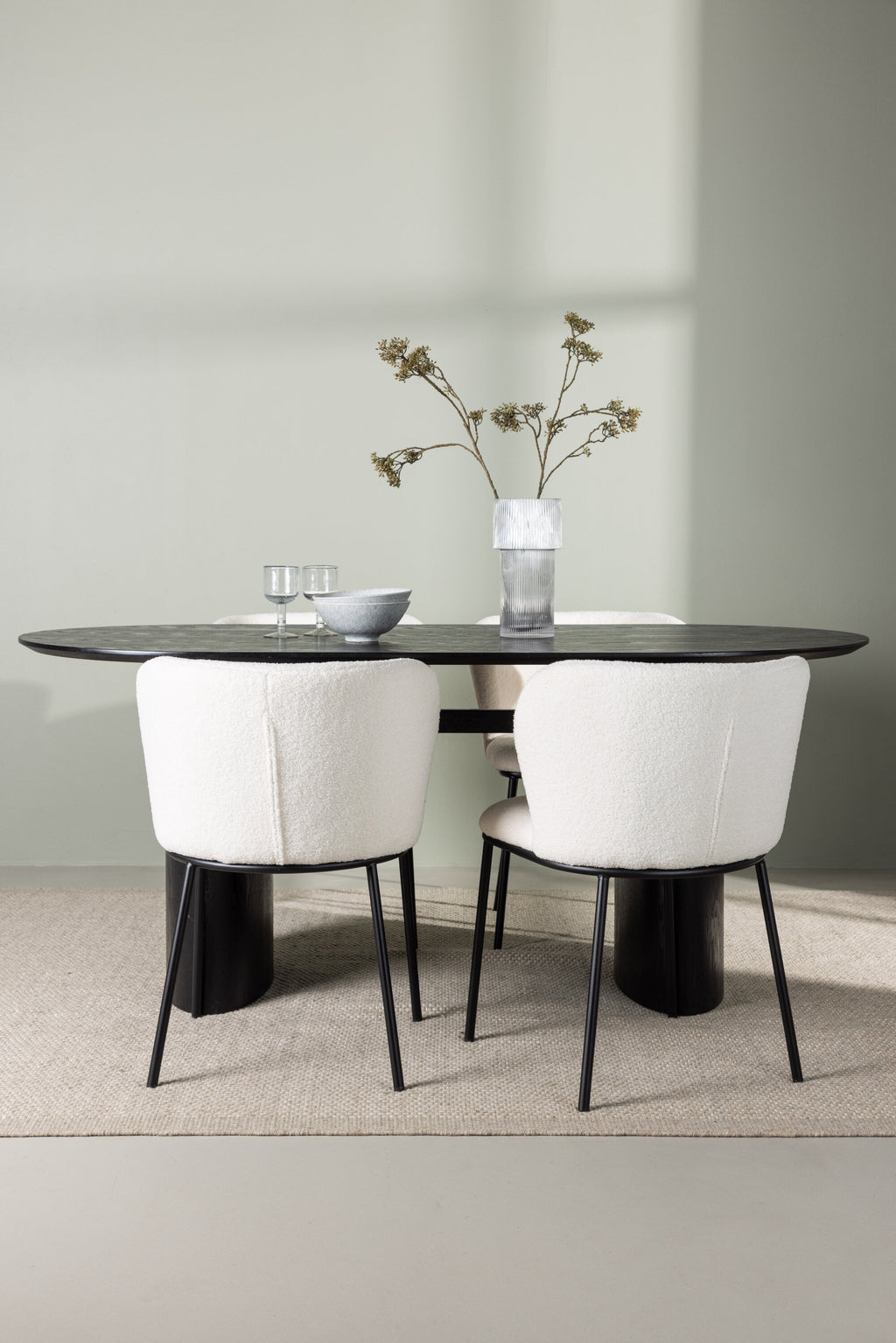 gr23613_1_m Esszimmer Set Isolde Mit Den Stühlen Edina Ovales Essgruppen Set