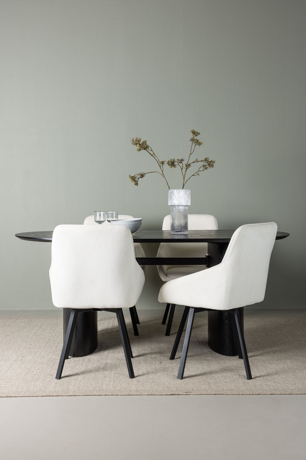 gr23616_1_m Esszimmer Set Isolde Mit Den Stühlen Rosie Ovales Essgruppen Set