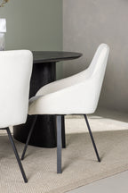 gr23616_3_m Esszimmer Set Isolde Mit Den Stühlen Rosie Ovales Essgruppen Set