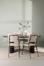 gr23617_1_m Esszimmer Set Isolde Mit Den Stühlen Seda Ovales Essgruppen Set