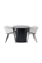 gr23622_10_os Dining Set Isolde Mit Den Stühlen Evelina Ovales Essgruppen Set Default Title